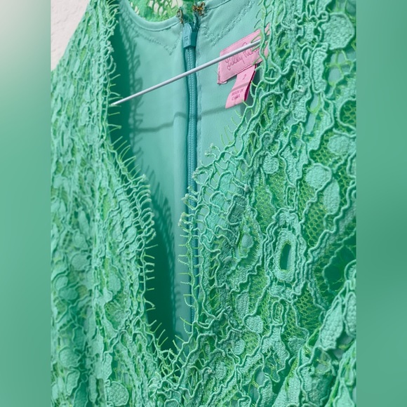 Lilly Pulitzer Eyelet Keylime Mini Dress - Picture 5 of 5
